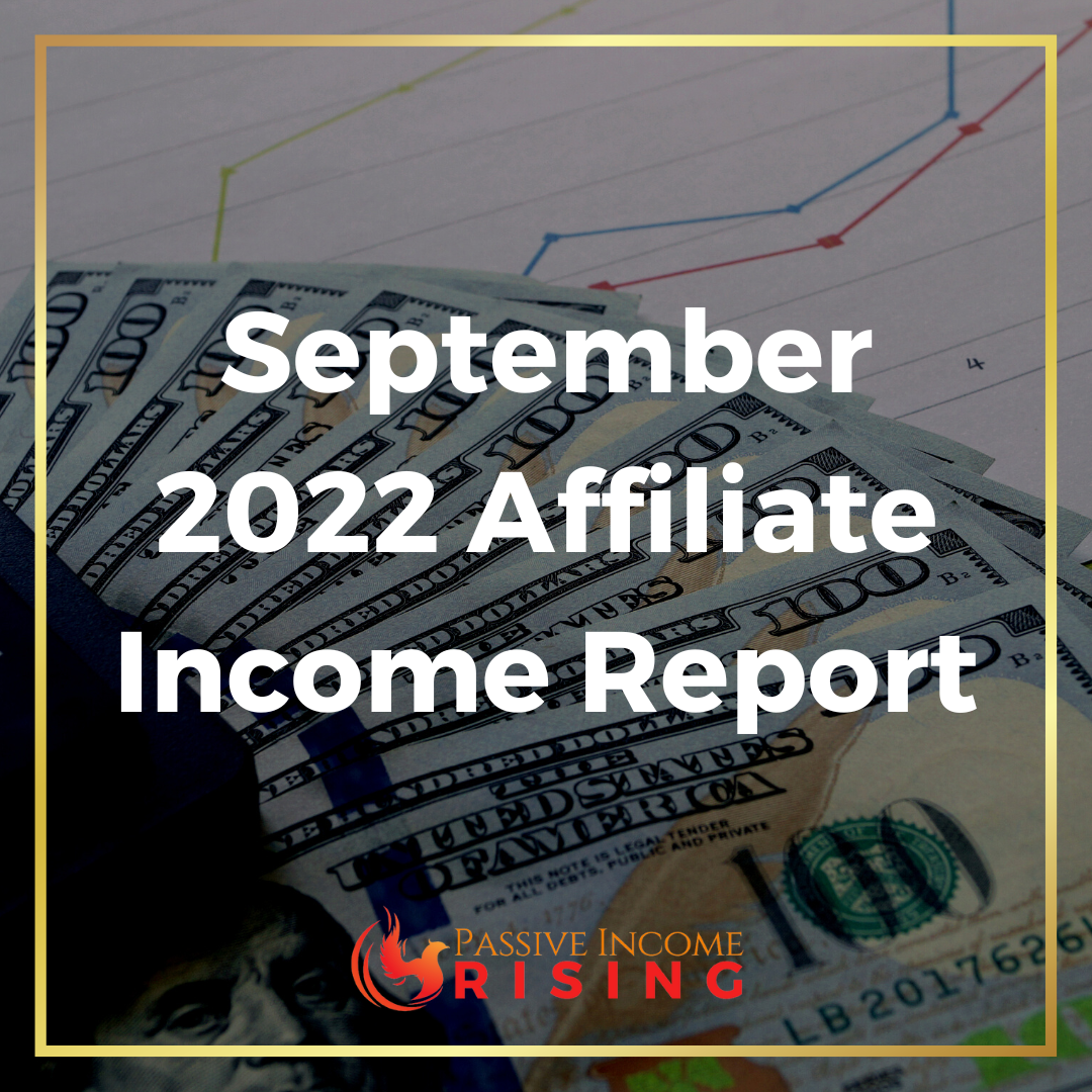 September 2022 Affiliate Income Report